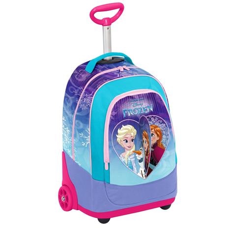 Zaino scuola Big trolley Frozen Sweet Heart - 2