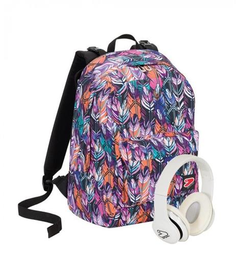 Zaino scuola reversibile Seven The Double Project Plume