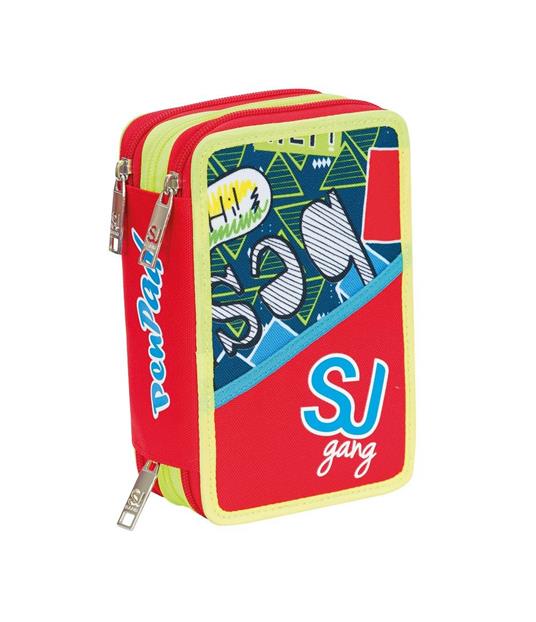 Astuccio 3 Zip - Sj Boy - Pen Pad - 20 x 12.5 x 7 cm