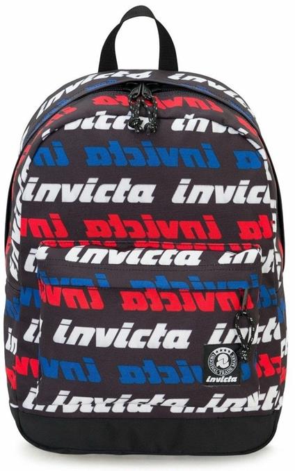 Zaino scuola Invicta New Way Logo Carlson Pro Lettering Multicolor