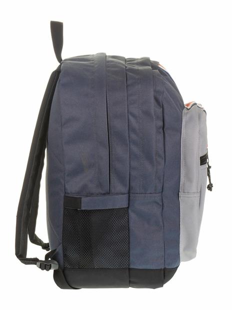 Zaino scuola Invicta New Way Logo Jelek Pro Brand Steel Gray-Stone Grigio - 2