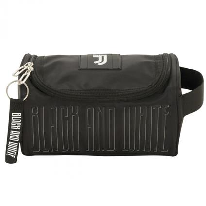 Astuccio trousse Juventus Bianco e nero. Black and White