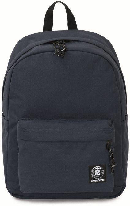 Zaino Invicta Carlson Plain Moon Indigo Blu