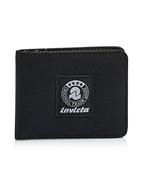 Portafoglio Invicta Easy Wallet Jet Black Nero