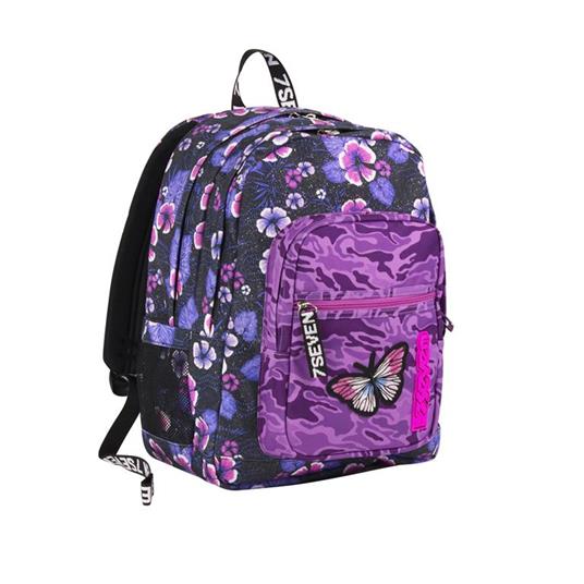 Zaino scuola Advanced Seven 7.1 Funny Gilly Iris. Viola - Seven -  Cartoleria e scuola | IBS