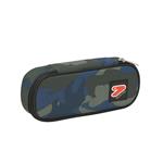 Astuccio ovale organizzato Seven The Double Camo Royal Military Green. Blu-Verde