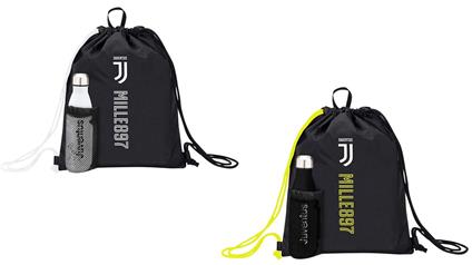 Free Time Set Sacca Bag Juventus + Borraccia Thermos Juventus Prodotto Ufficiale