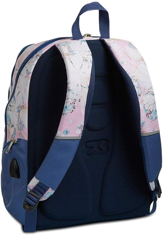 Zaino scuola Advanced Seven 7.1 Chic League Rosa 31x43x24 cm - 2