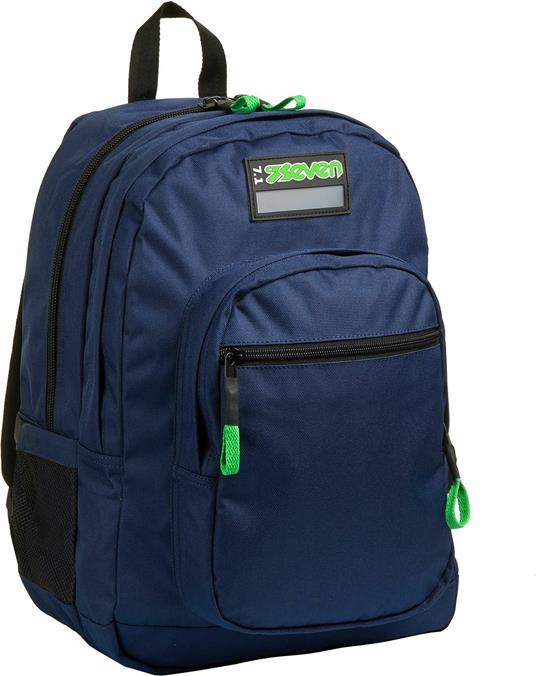 Zaino scuola Seven Freethink Jet Blu 33x44x20 cm