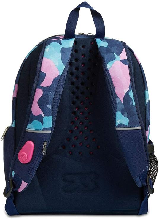 Zaino scuola Advanced Seven 7.1 Charming Girl Blu 31x43x24 cm - Seven 7.1 -  Cartoleria e scuola