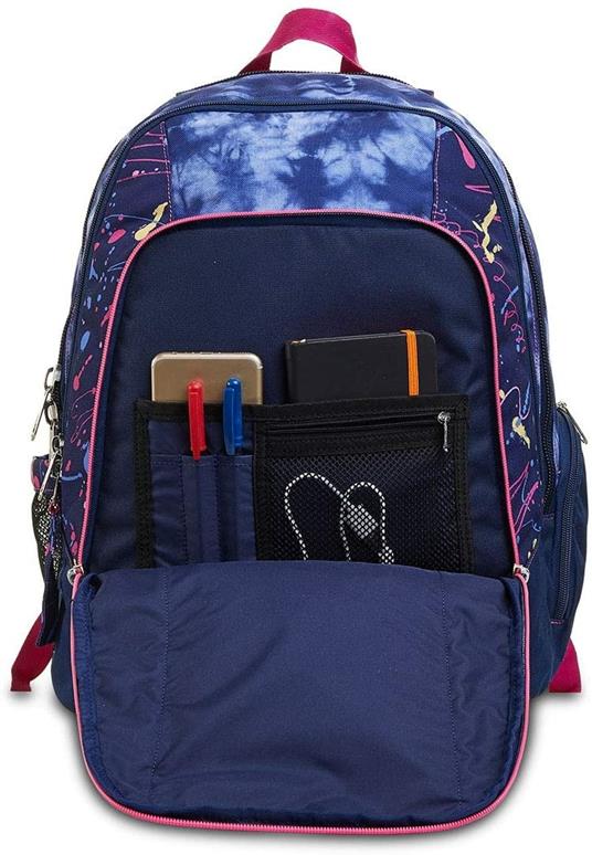 Zaino scuola Advanced Seven 7.1 Love your Soul Blu 31x43x24 cm - 8