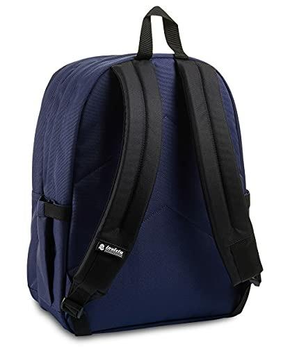 Zaino scuola Invicta Logo Jelek Blu 32x43x25 cm - 4