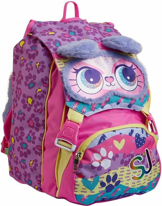 Zaino scuola sdoppiabile SJ Gang Animali Fantasy Girl 27x41x16 cm