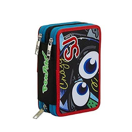 Astuccio accessoriato Pen Pad SJ Gang Facce da SJ Boy - 23x12,5x7 cm