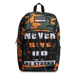 Zaino scuola Point Out Seven Camoupix Boy, Military Green, 34 lt - 30 x 42 x 20 cm