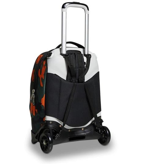 Trolley Jack Seven 2 Ruote - Camoupix Boy - 37 x 51 x 27 cm, 34 l - 2