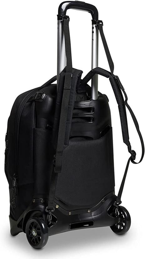 Zaino Plug Plain Invicta Trolley Grs, Jet Black - 8