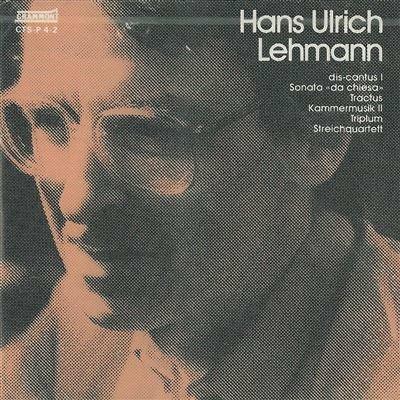 Dis cantus i (1971) per oboe e archi - CD Audio di Hans-Ulrich Lehmann