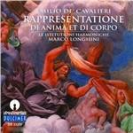 Rappresentatione di Anima et di Corpo - CD Audio di Emilio de Cavalieri