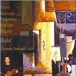 Recital per violino solo - CD Audio di Carmelo Andriani