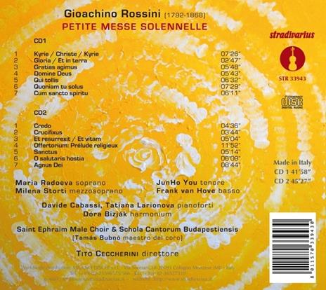 Petite Messe Solennelle - CD Audio di Gioachino Rossini - 2