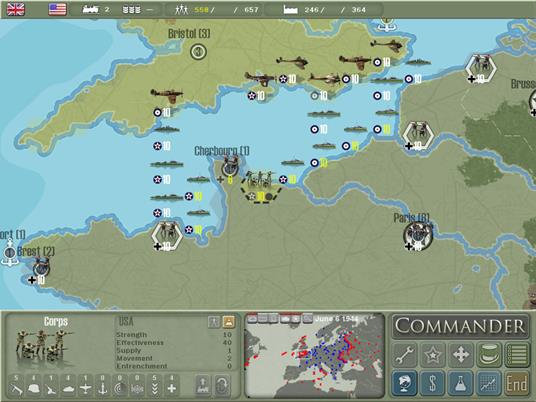 Commander Europe At War - PC - 2