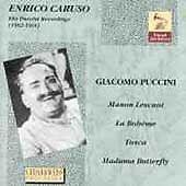 Enrico Caruso Puccini Recordings - CD Audio di Giacomo Puccini