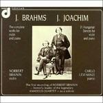 Opere per violino e pianoforte - CD Audio di Johannes Brahms