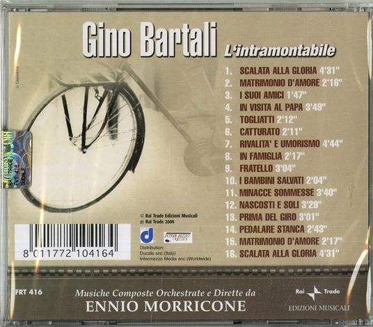 Gino Bartali, L'intramontabile (Colonna sonora) - CD Audio di Ennio Morricone - 2