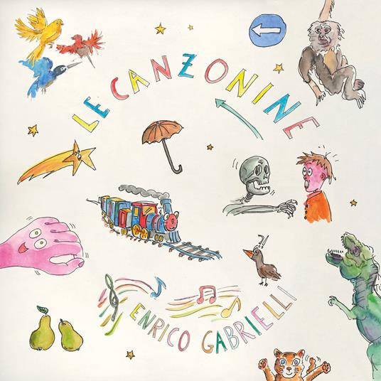 Le Canzoncine (LP Libro) - Vinile LP di Enrico Gabrielli