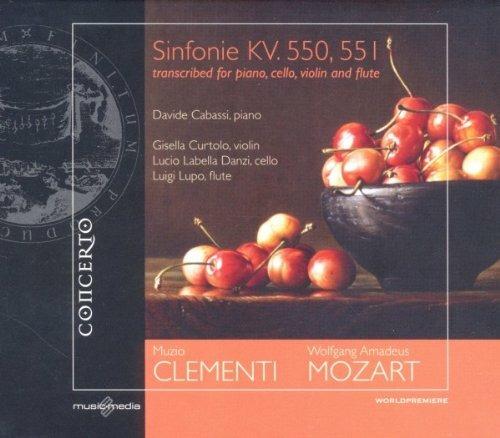 Sinfonie n.40, n.41 (Trascrizione per piano, violoncello, violino e flauto) - CD Audio di Wolfgang Amadeus Mozart