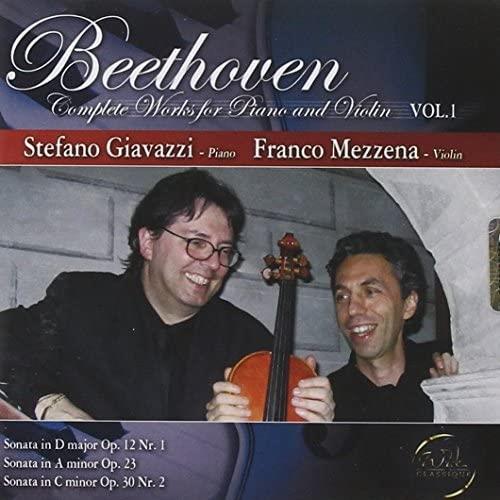 Opere complete per violino e pianoforte - CD Audio di Ludwig van Beethoven,Franco Mezzena,Stefano Giavazzi