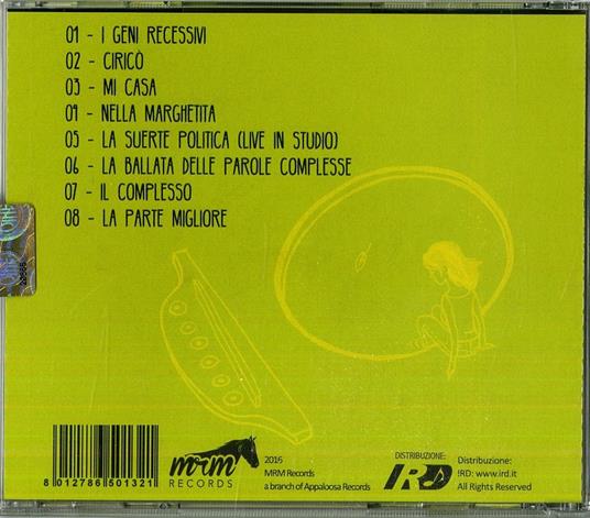 Ciricò - CD Audio di Sara Romano - 2