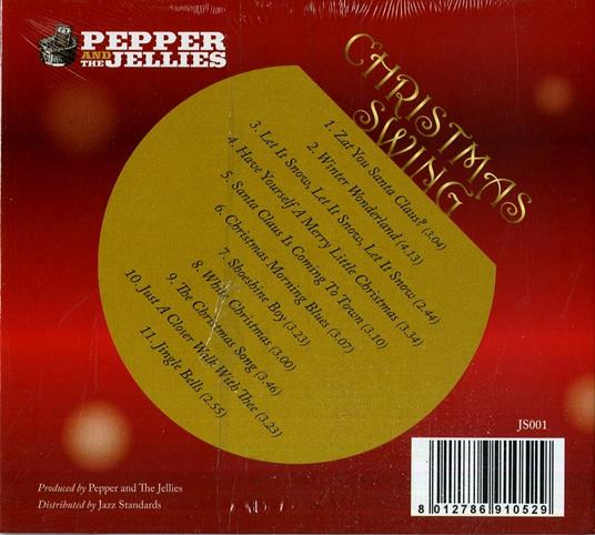 Christmas Swing - CD Audio di Pepper and the Jellies - 2