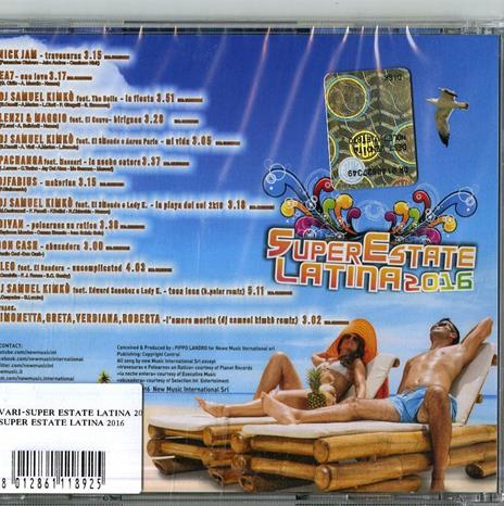 Superestate Latina 2016 - CD Audio - 2