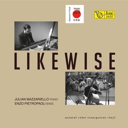 Likewise (LP Japan Edition) - Vinile LP di Enzo Pietropaoli,Julian Mazzariello