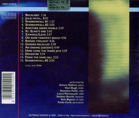 Cool August Moon - CD Audio di Arturo Stalteri - 2