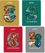 Quaderno Maxi Houses Harry Potter Bts. Quadretti piccoli 4mm