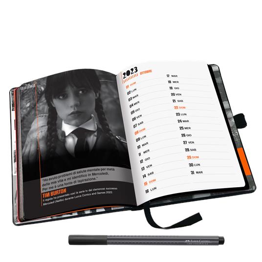 Agenda All Black Smemo 2024, Settimanale 12 mesi, - 12 x 16,5 cm -  Smemoranda - Cartoleria e scuola