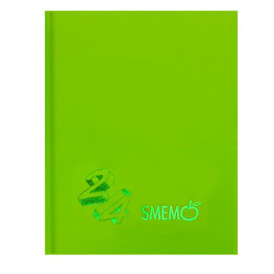 Diario Smemo 16 mesi, 2024, Verde Lime - 13 x 17,7 cm - Smemoranda -  Cartoleria e scuola