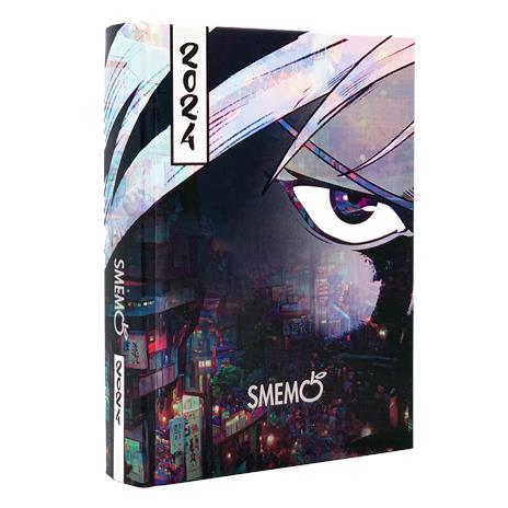 Diario Smemo 16 mesi, 2024, Manga Special Edition - Soggetto Cyber Punnk -  11 x 15 cm