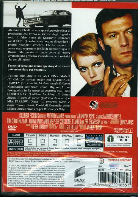 Sull'orlo della paura di Anthony Mann - DVD - 2