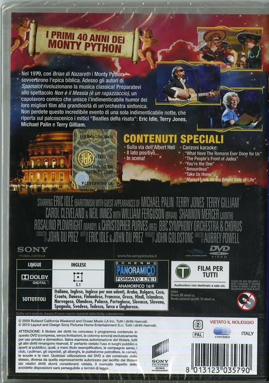 Monty Python. E' il non messia (è un ragazzaccio) di Aubrey Powell - DVD - 2