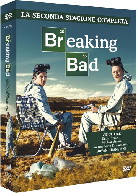 Breaking Bad. Stagione 2 (Serie TV ita) (3 DVD) di Bryan Cranston,Charles Haid,Terry McDonough,John Dahl - DVD