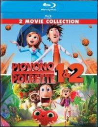 Piovono polpette 1 - 2 (2 Blu-ray) di Cody Cameron,Phil Lord,Chris Miller,Kris Pearn