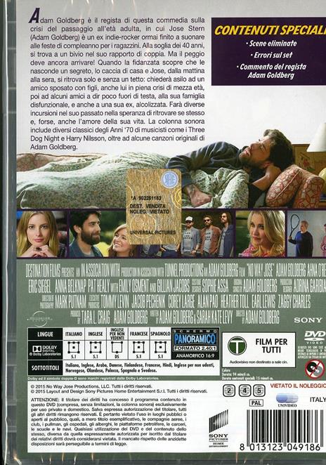 Provaci ancora Jose di Adam Goldberg - DVD - 2