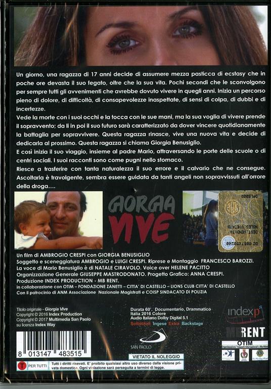 Giorgia vive (DVD) di Ambrogio Crespi - DVD - 2