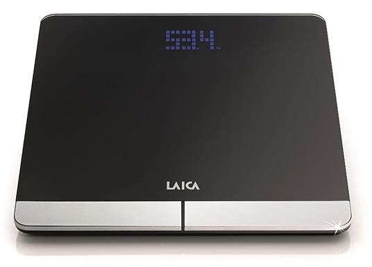Laica PS7004 Bilancia pesapersone elettronica Quadrato Nero - Laica - Casa  e Cucina | IBS