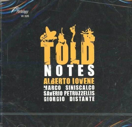 Told Notes - CD Audio di Alberto Iovene
