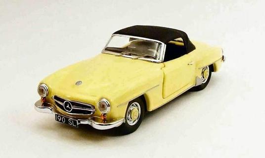 Rio RI4370 MERCEDES 190SL 1955 YELLOW 1:43 Modellino